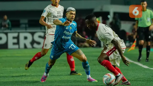 Masih Belum Bisa Kalahkan Bali United, Persib Bandung Hanya dapat Skor Imbang