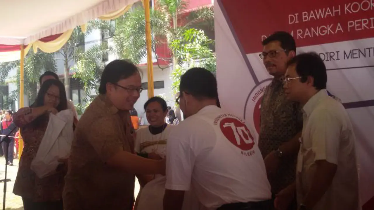 Perusahaan BUMN dan Kementerian Keuangan Gelar Bakti Sosial di Rusunawa Marunda, Jakarta Utara.