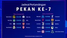 Simak Jadwal Live Streaming Liga Champions 2025/26 Pekan Ke-7, Tayang di Vidio