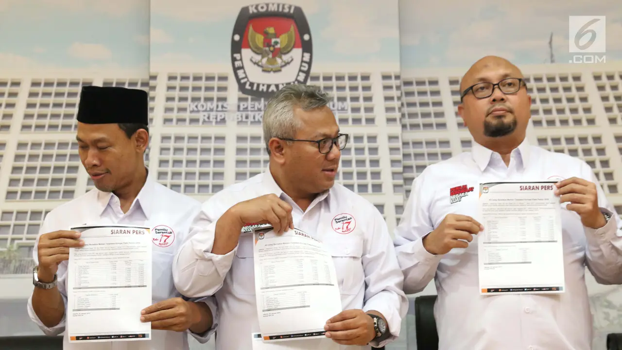 KPU Umumkan 49 Caleg Berstatus Mantan Terpidana Korupsi
