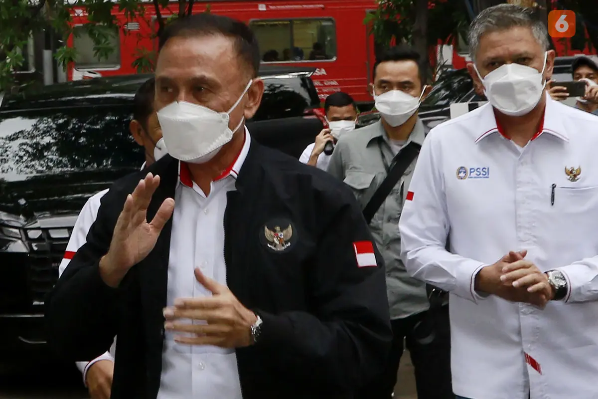Foto: Hindari Wartawan, Ketua Umum PSSI Mochamad Iriawan Penuhi Panggilan Komnas HAM Terkait Tragedi Kanjuruhan