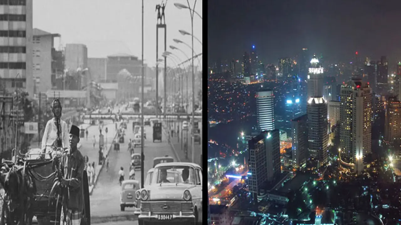 Sambut HUT Jakarta, Ini 18 Foto Transformasi Jakarta Tempo Dulu