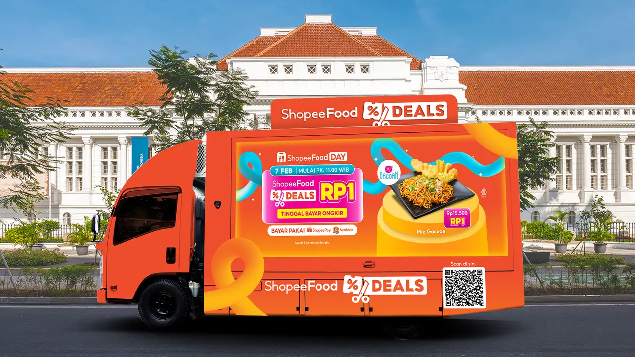 Serunya ShopeeFood Deals Februari: Mie Gacoan Rp1, Live Streaming Keliling Jakarta, hingga Bertabur Hadiah