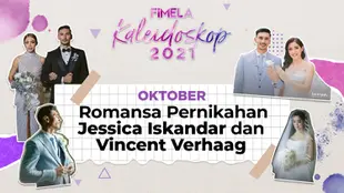 Jessica Iskandar melabuhkan hati kepada Vincent Verhaag, jadi salah satu pernikahan paling disorot di 2021.