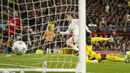 Namun, Galatasaray tampil gigih untuk berbalik menang berkat gol Wilfried Zaha, Kerem Akturkoglu, dan Mauro Icardi. (AP Photo/Dave Thompson)