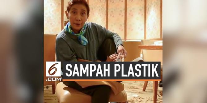 VIDEO: Menteri Susi Pamer Sepatu Daur Ulang di Instagram