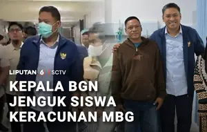 Kepala BGN Besuk Siswa Keracunan MBG