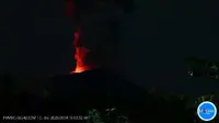 Erupsi Gunung Ibu di Maluku Utara, Sabtu, 4 Januari 2025. (Dok. Badan Geologi)