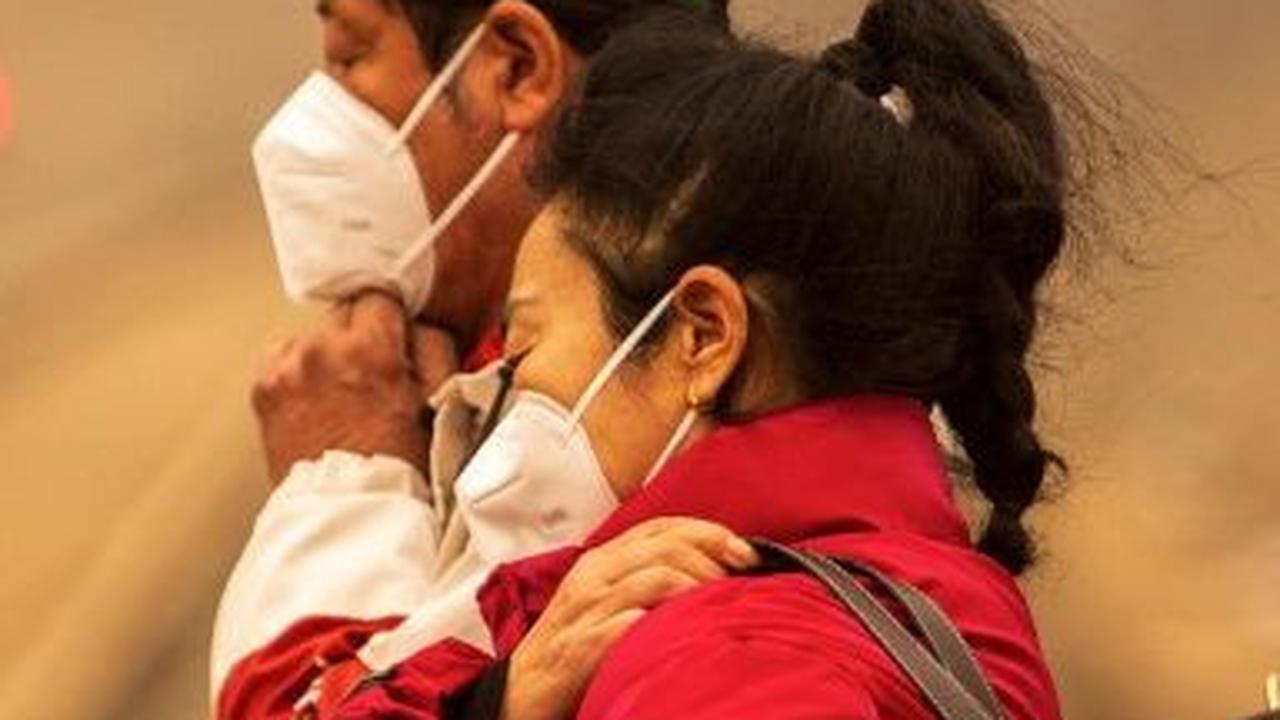 Badai pasir parah ini menyelimuti&nbsp;lebih dari selusin provinsi dan wilayah di China utara, termasuk ibu kota Beijing dan sebagian Mongolia Dalam.&nbsp;STR/AFP