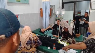 50 Siswa SMPN Kabuh Jombang Diare, Diduga Usai Santap Udang MBG