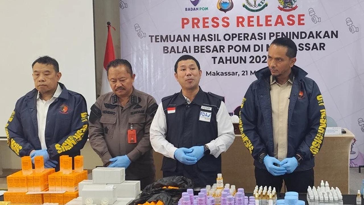 Pengungkapan kosmetik bermerkuri