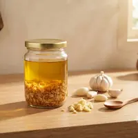 Cara membuat minyak bawang putih homemade (AI generated)