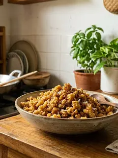Tiwul Goreng (AI Generated)