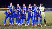Persibas Banyumas masih memendam kekecewaan gagal bermain di Divisi Utama 2015. (Bola.com/Romi Syahputra)