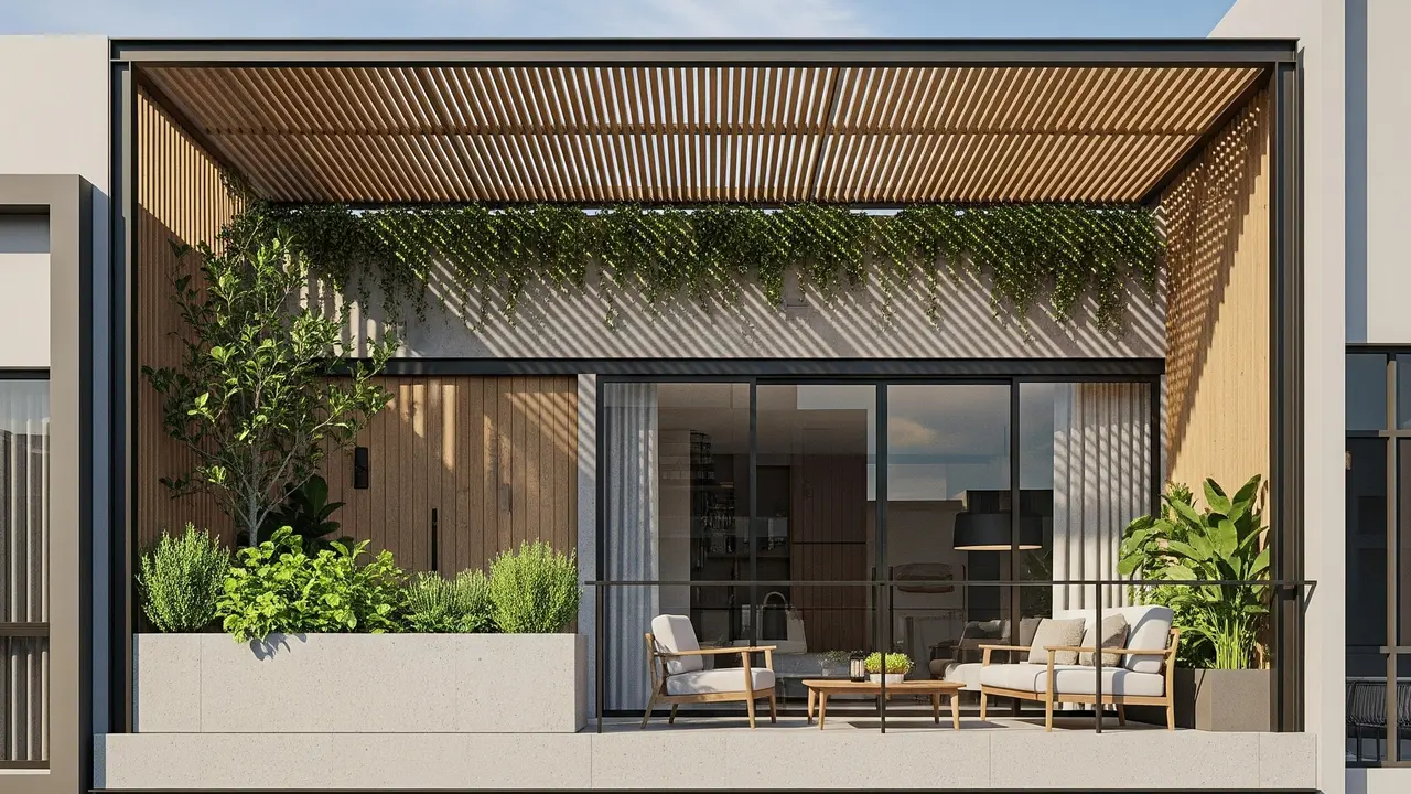Desain Rumah Minimalis 2 Lantai dengan Toko di Bawah (Image by Gemini AI)