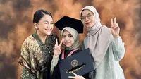 5 Potret Marshanda Hadiri Wisuda SD Sienna Sang Putri, Kompak dengan Istri Ben Kasyafani