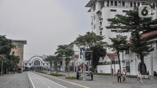 Wajah Baru Jalur Pedestrian Kota Tua