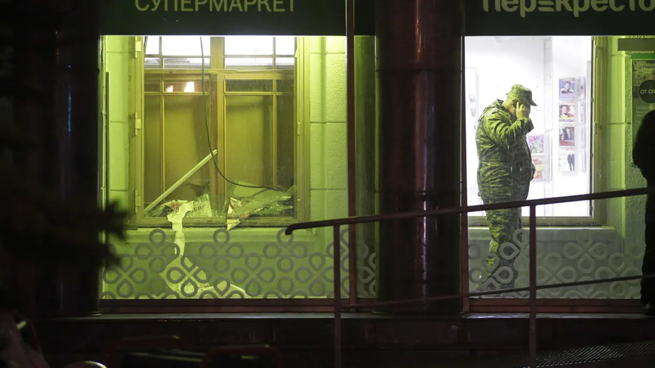 Ledakan Supermarket Rusia