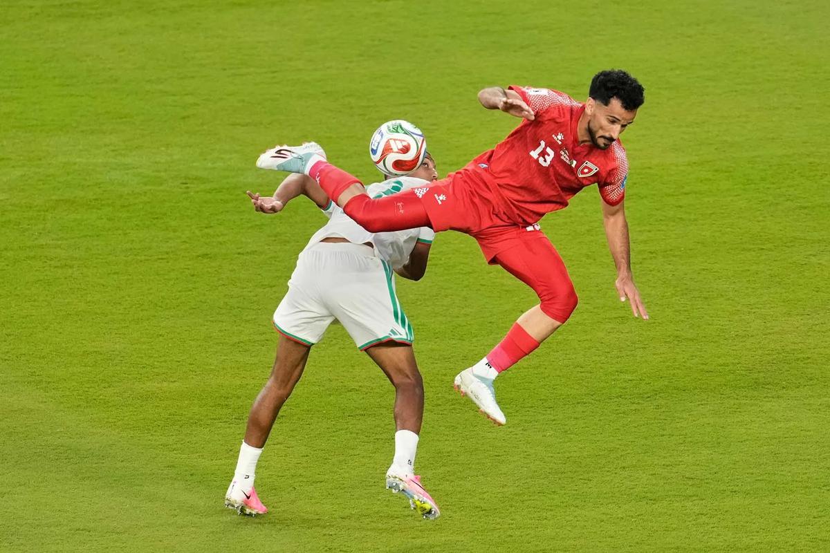 FOTO: Yordania Tersingkir Setelah Takluk  1-2 dari Aljazair