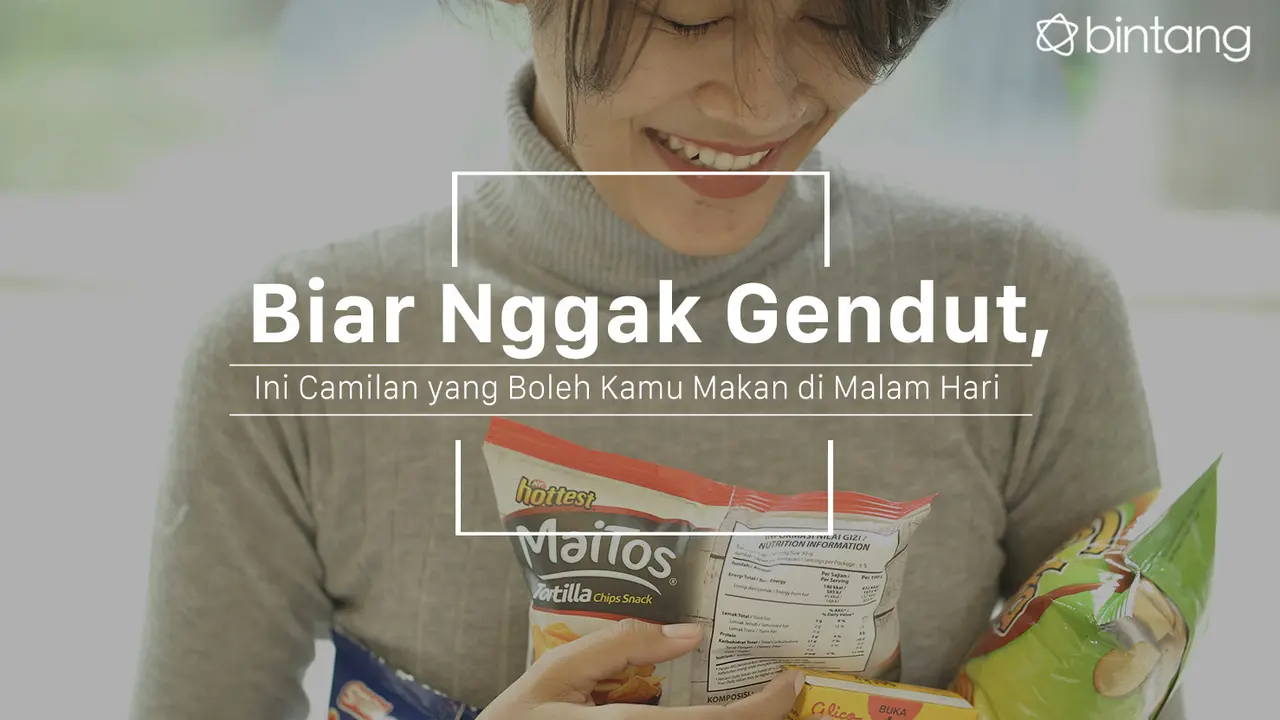 Ini camilan yang boleh makan di malam hari. (Foto: Daniel Kampua, Digital Imaging: M. Iqbal Nurfajri/Bintang.com)