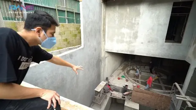7 Potret Pembangunan Rumah Baru Raffi Ahmad, Bikin Lift Khusus untuk Mobil
