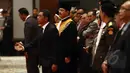 Suasana sidang pleno laporan tahunan Mahkamah Agung (MA) tahun 2014 di Jakarta Convention Center, Senin (17/3/2015). MA mencatat rasio produktivitas memutus perkara tahun 2014 meningkat 5,20 persen dibandingkan tahun 2013. (Liputan6.com/Faizal Fanani)