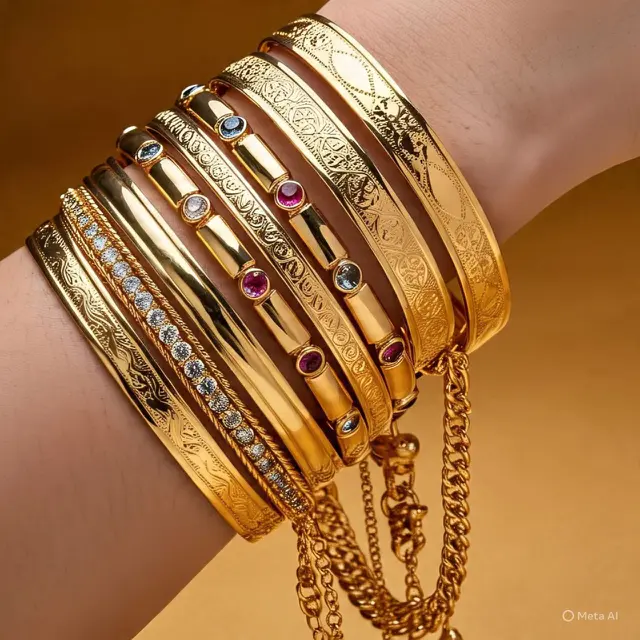 Model Gelang Emas Arab Terbaru