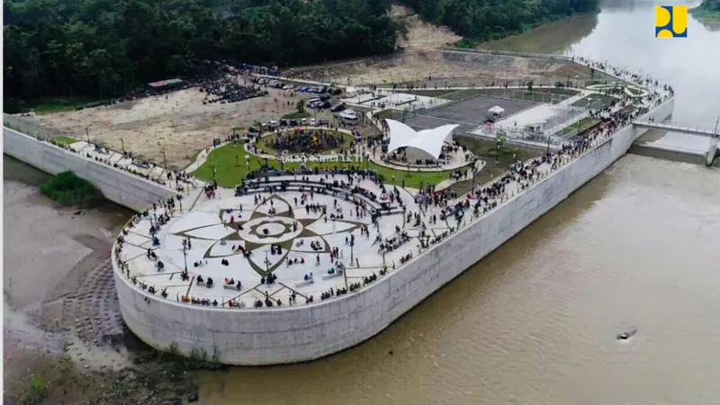 Bendungan Kamijoro (Foto: Dok. Kementerian PUPR)