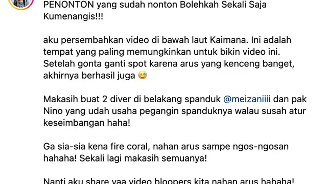 Unggahan Prilly Latuconsina. (Foto: Dok. Instagram @prillylatuconsina96)
