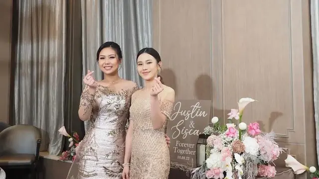 8 Pesona Sisca Kohl dalam Balutan Gaun Mewah dan Elegan di Momen Lamaran Tingjing