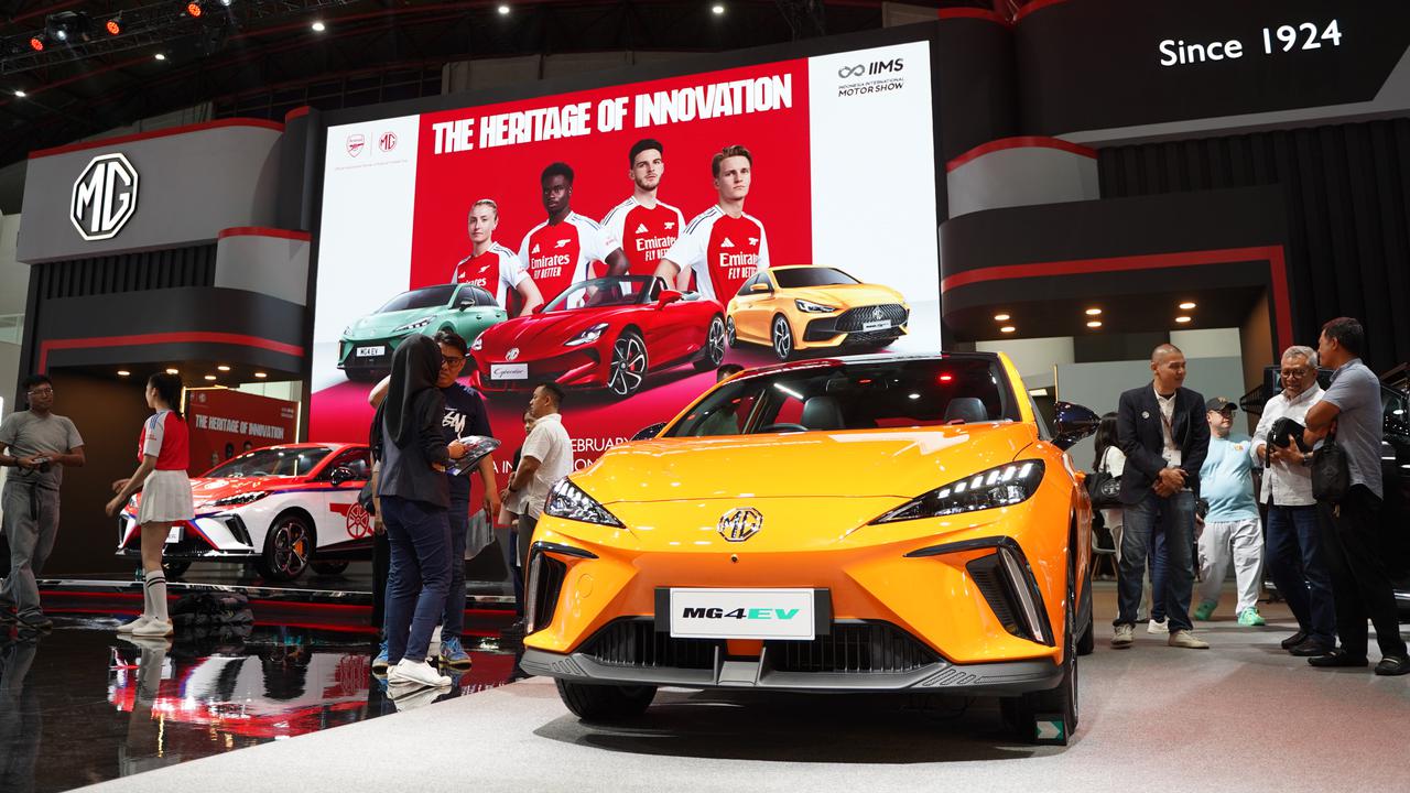 Mejeng di IIMS 2025, MG Tawarkan Banyak Promo Beli Mobil Listrik (ist)