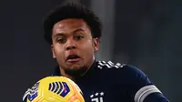 Pemain Juventus Weston McKennie (AFP/Marco BERTORELLO)