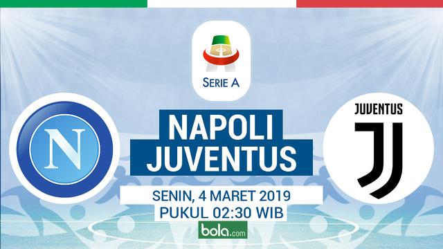 Serie A Data Dan Fakta Napoli Vs Juventus Bola Liputan6 Com