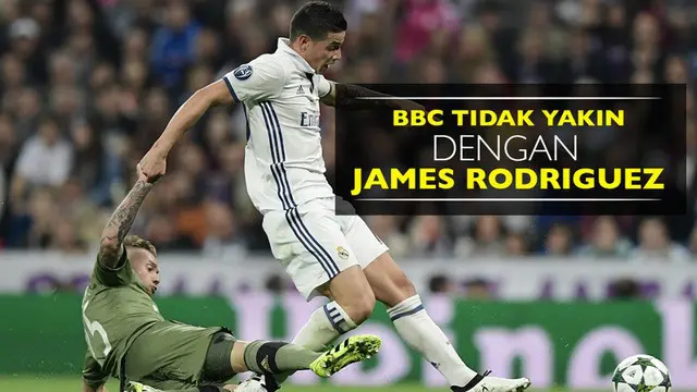 Video ketidakyakinan media Inggris, BBC, kepada gelandang Real Madrid, James Rodriguez.