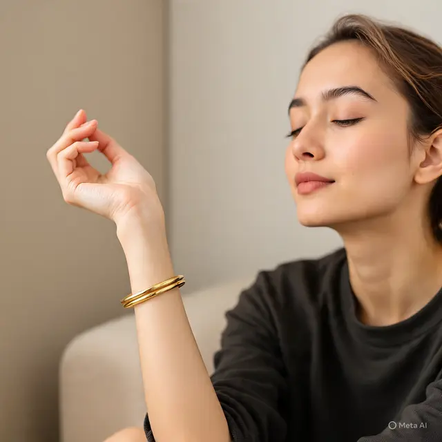 Model Gelang Emas 5 Mayam untuk Ibu Muda