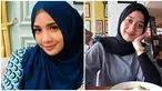 Ini adalah potret Lailatul Mufaricha wanita yang pernah viral disebut mirip Nagita Slavina. Sama-sama punya tahi lalat di sebelah bibir, Faricha sangat mirip dengan istri Raffi Ahmad itu apalagi ketika foto keduanya disandingkan dan Nagita Slavina tampil kenakan hijab. Tahun 2020 lalu, ia tidak mengklaim dirinya mirip dengan ibunda Rafathar. Namun tak sedikit warganet yang menyebut dirinya memang mirip Nagita. (Liputan6.com/IG/@raffinagita1717/@lailatul_mufaricha)