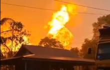 Ledakan Pipa Gas TGI Indragiri Hilir: Api Membumbung 15 Meter, Lalu Lintas Dialihkan