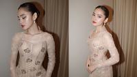 Model Kebaya Syifa Hadju dengan Detail Korset yang Bikin Ramping, Menawan