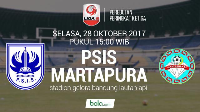 PSIS Semarang Vs Martapura FC