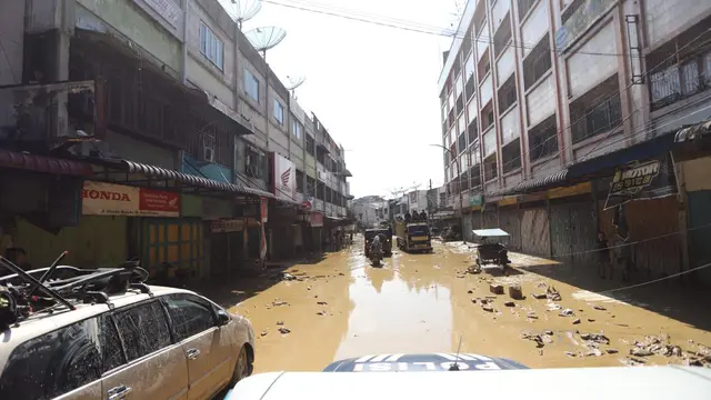 Kondisi terkini Aceh Tamiang porak poranda akibat banjir bandar