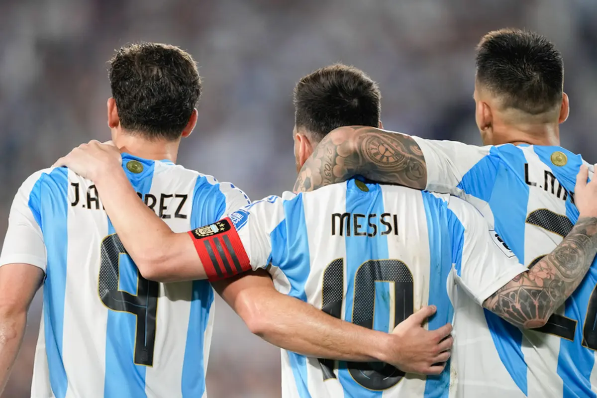Foto: Parade Aksi dan Gol Lionel Messi Saat Membawa Argentina Pesta Gol ke Gawang Bolivia