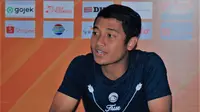 Bek kiri Arema FC, Nasir. (Bola.com/Iwan Setiawan)