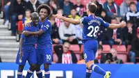 Chelsea meraih kemenangan di markas Southampton. (AFP/Glyn Kirk)