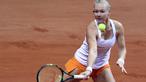 Kiki Bertens adalah petenis profesional asal Belanda. (EPA/Eddy Lemaistre)