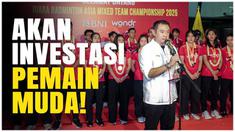Kabinpres PBSI (Eng Hian) beberkan rencana PBSI ke depan setelah Indonesia berhasil juarai Badimnton Asia Mixed Team Championship 2025 di China