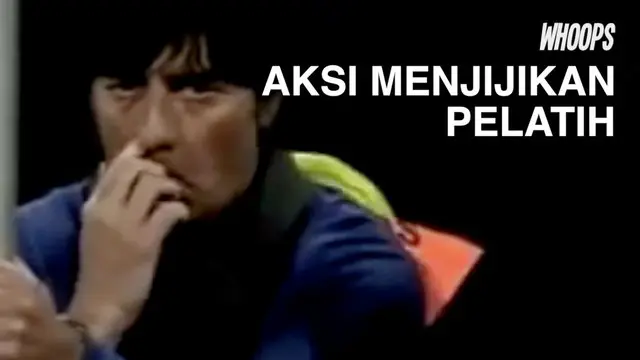WHOOPS: Inilah Aksi Menjijikkan Pelatih Jerman yang Terekam Kamera