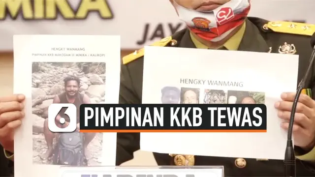 VIDEO: Pimpinan KKB Papua, Hengky Wamang Tewas Ditembak