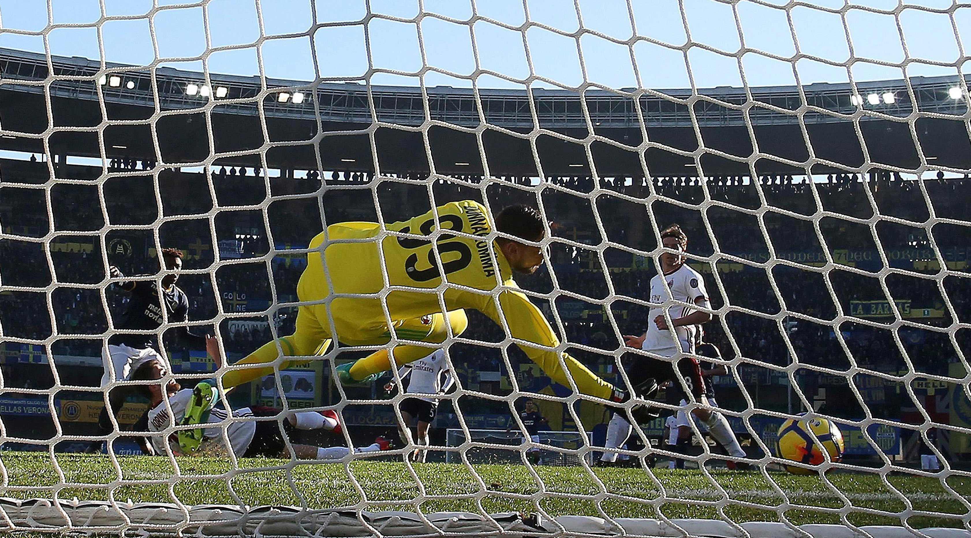 Gianluigi Donnarumma. (Simone Venezia/ANSA via AP)