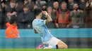 Tak hanya itu, Nico juga menjadi pencetak gol penentu kemenangan The Cityzens berkat umpan silang terukur Erling Haaland. (AP Photo/Jon Super)