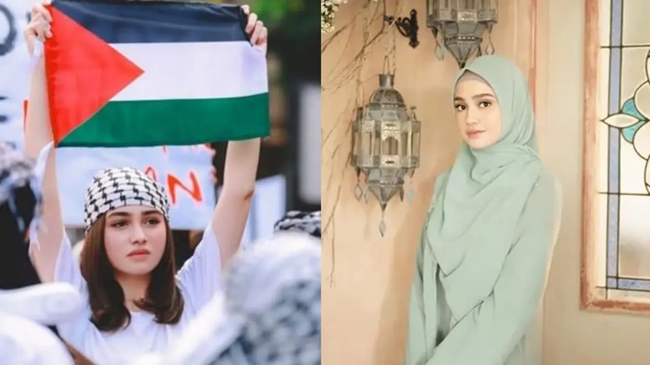 Potret Berhijab 6 Seleb yang Turun ke Jalan Bela Palestina Ini Banjir Pujian